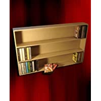 Mueble ESTANTERIA DE Madera para 100 Cintas DE Cassette-Ref.MAR025